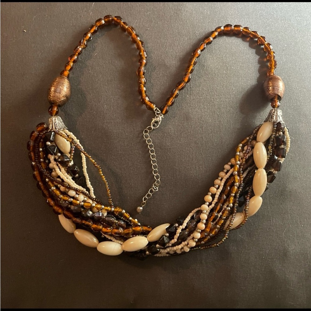 Beautiful Glass Bead Necklace